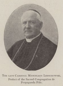 El difunto Cardenal Miescelaus Ledochowski, prefecto de la Sagrada Congregación de Propaganda Fide de English Photographer
