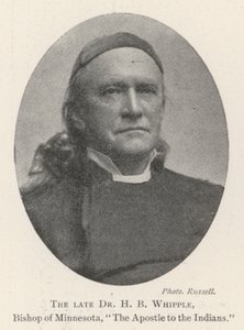 El difunto Dr. H B Whipple, Obispo de Minnesota, el Apóstol de los Indios de English Photographer