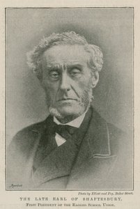 El difunto Conde de Shaftesbury, primer Presidente de la Unión de Escuelas Ragged de English Photographer