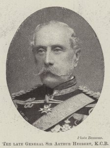 El difunto General Sir Arthur Herbert, KCB de English Photographer