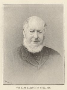 El difunto Marqués de Normanby de English Photographer