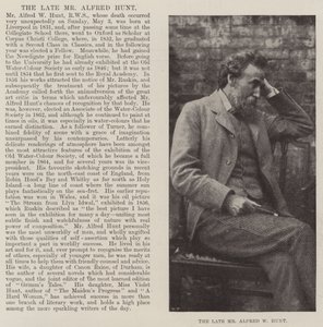 El Difunto Sr. Alfred W Hunt