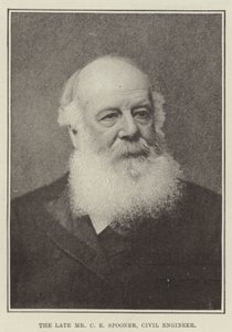 El difunto Sr. C E Spooner, Ingeniero Civil de English Photographer