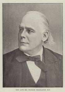 El difunto Sr. Charles Bradlaugh, MP de English Photographer