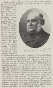 El difunto Sr. Edwin Fownes de English Photographer