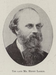 El fallecido Sr. Henry Larkin de English Photographer