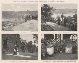 El difunto Presidente McKinley, últimas apariciones en Niagara y Buffalo