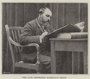 El fallecido profesor Robertson Smith de English Photographer