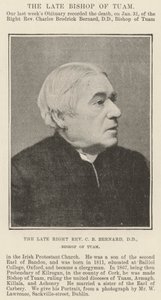 El difunto Reverendísimo C. B. Bernard, DD, Obispo de Tuam de English Photographer