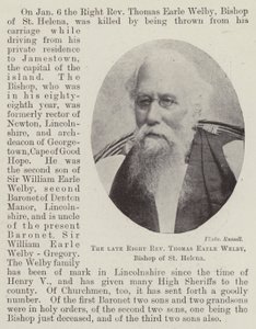 El fallecido Reverendo Thomas Earle Welby, Obispo de Santa Elena