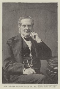 El difunto Sir Bernard Burke, CB, KP, Rey de Armas de Ulster de English Photographer