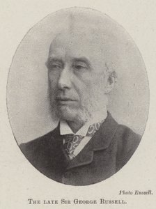 El difunto Sir George Russell de English Photographer