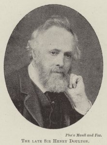 El difunto Sir Henry Doulton