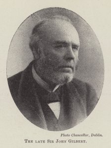 El difunto Sir John Gilbert de English Photographer
