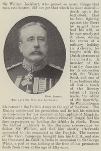 El difunto Sir William Lockhart de English Photographer