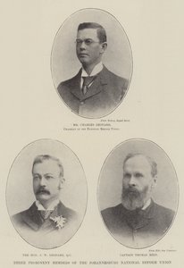 Tres Miembros Prominentes de la Unión Nacional de Reforma de Johannesburgo