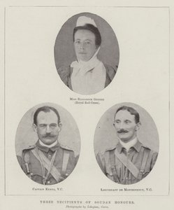 Tres receptores de honores de Sudán