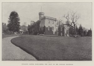 Castillo de Tulloch, Ross-Shire, la Residencia del Sr. Duncan Davidson