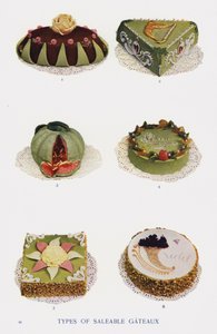 Tipos de pasteles vendibles de English Photographer