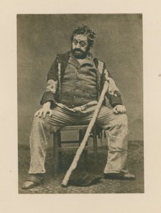 Actor no identificado en una obra de teatro de English Photographer
