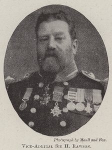 Vicealmirante Sir H. Rawson de English Photographer