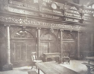 Vista del Salón de Grays Inn, Londres, 1885
