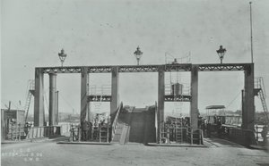 Vista del Woolwich Ferry, 1896