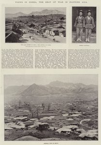 Vistas en Corea, el escenario de la guerra en Asia oriental