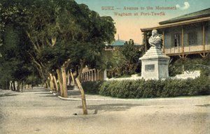 Monumento Wagham, Port Taufiq, Suez de English Photographer