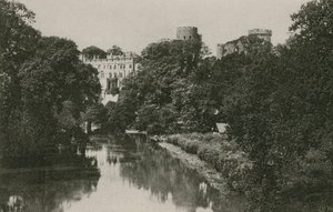 Castillo de Warwick, desde el Avon