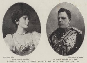 Boda en la Iglesia de la Santísima Trinidad, Sloane Street, el 29 de junio