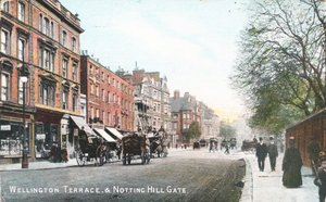 Wellington Terrace y Notting Hill Gate de English Photographer