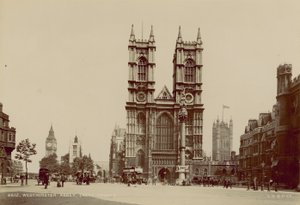 Frente oeste de la Abadía de Westminster