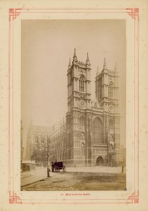 Torres oeste de la Abadía de Westminster de English Photographer