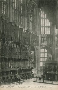 Capilla de Henry III, Abadía de Westminster de English Photographer