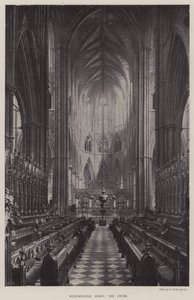 Abadía de Westminster, el coro de English Photographer