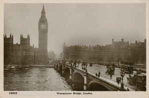 Puente de Westminster, Londres de English Photographer