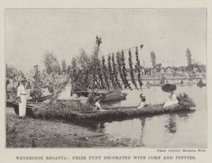 Regata de Weybridge, Premio Punt decorado con Maíz y Amapolas