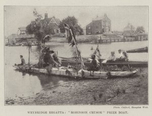 Regata de Weybridge, Premio Robinson Crusoe de English Photographer
