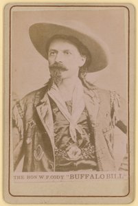 William F Cody, Buffalo Bill de English Photographer