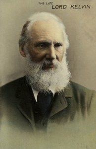 William Thomson, 1er Barón Kelvin (1824-1907), físico e ingeniero británico (foto coloreada) de English Photographer