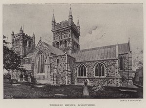 Catedral de Wimborne, Dorsetshire de English Photographer