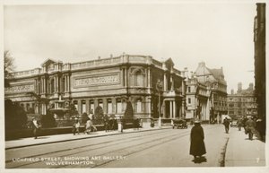 Galería de Arte de Wolverhampton, Lichfield Street de English Photographer