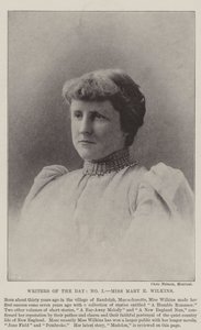 Escritores del Día, Srta. Mary E Wilkins de English Photographer