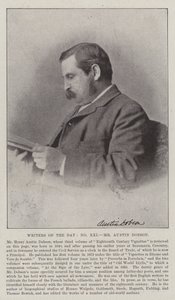 Escritores del día, Sr. Austin Dobson