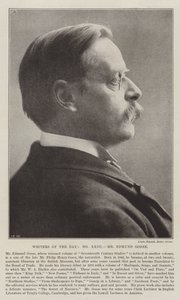 Escritores del día, Sr. Edmund Gosse de English Photographer