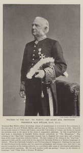 Escritores del Día, el Muy Honorable Profesor Frederick Max Muller, LLD, DCL de English Photographer