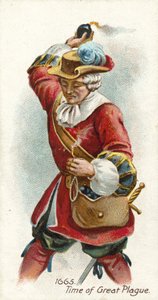 1665, época de la gran plaga
