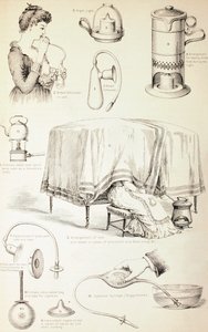 Aparatos de Guardería del Siglo XIX, c.1890 de English School