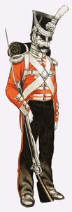 96º. Soldado de Infantería 1836 de English School